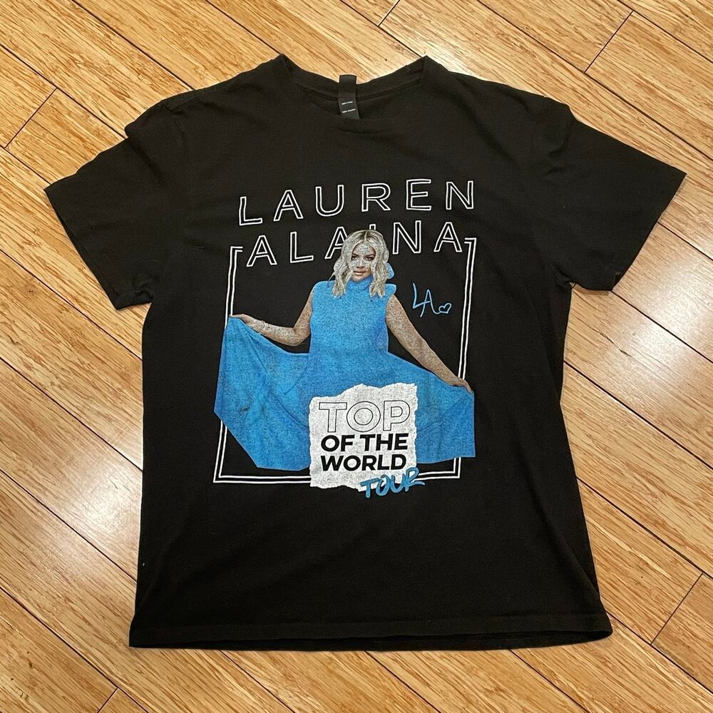 Lauren Alaina Top Of The World Tour T-Shirt tee country pop singer american idol